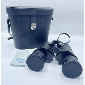 STELLAR JAPAN PRECISION 20x50 COATED OPTICS BINOCULARS With CASE Vintage